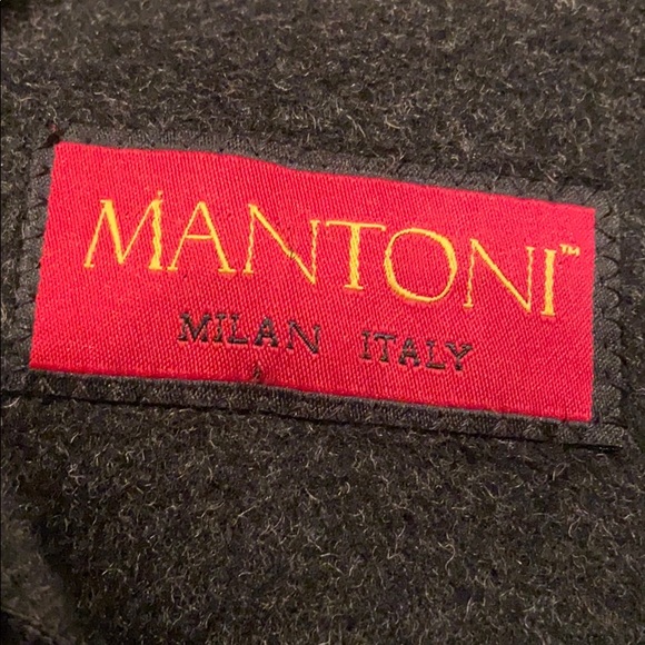 Men’s Long Mantoni Milan Italy coat - Picture 4 of 5